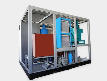 Industrial oil intelligent decontamination and dewatering production line